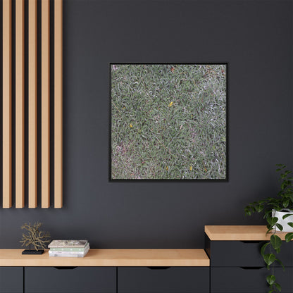 Grassy Texture - Unique Stretched Canvas Wall Art
