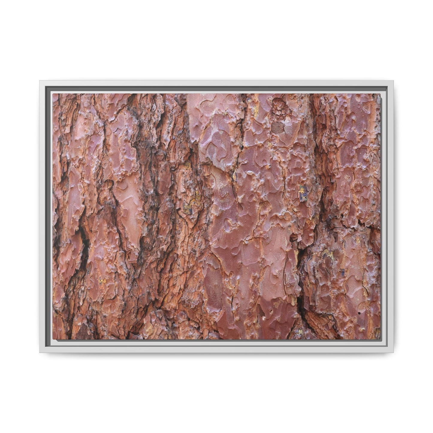 Russet Ridges - Unique Stretched Canvas Wall Art