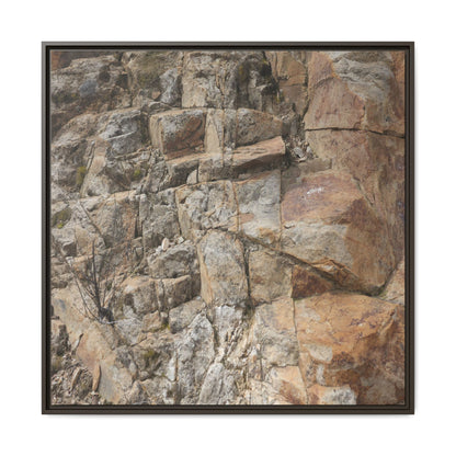 Sandstone Symphony - Unique Stretched Canvas Wall Art