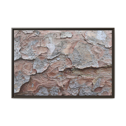 Flaking Serenity - Unique Stretched Canvas Wall Art