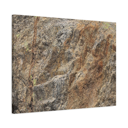Erosion's Palette - Unique Frameless Canvas Wall Art