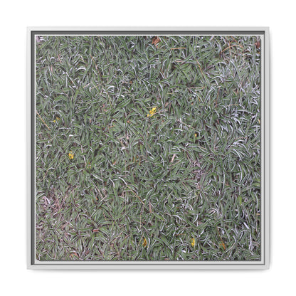 Grassy Texture - Unique Stretched Canvas Wall Art