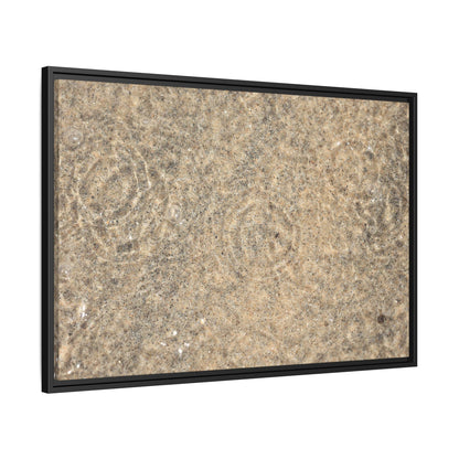 Whispers of Sand - Unique Stretched Canvas Wall Art