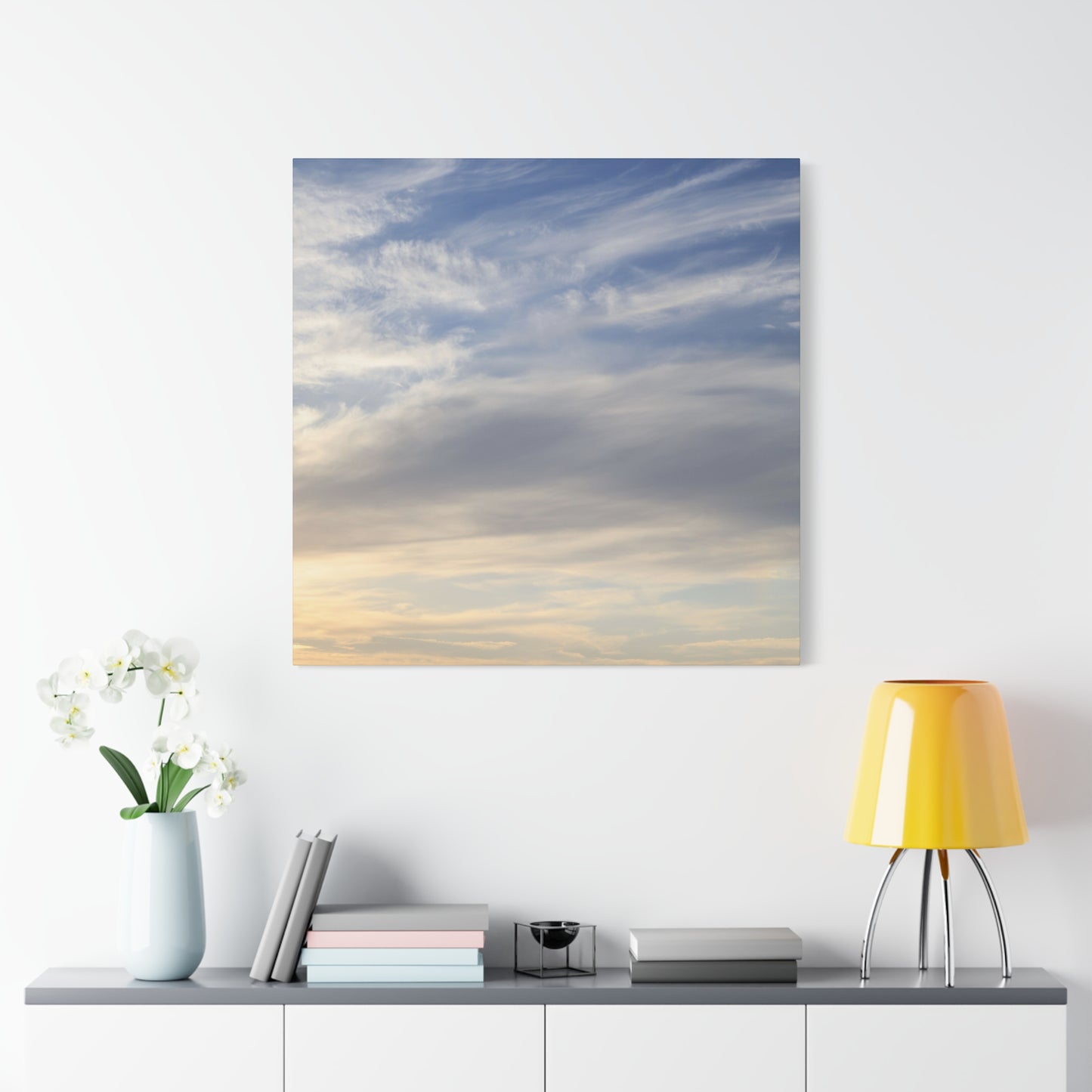 Luminous Horizon - Unique Frameless Canvas Wall Art