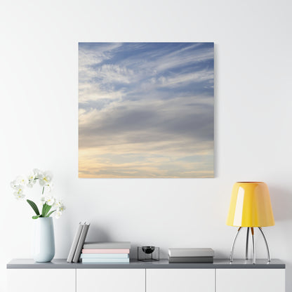 Luminous Horizon - Unique Frameless Canvas Wall Art