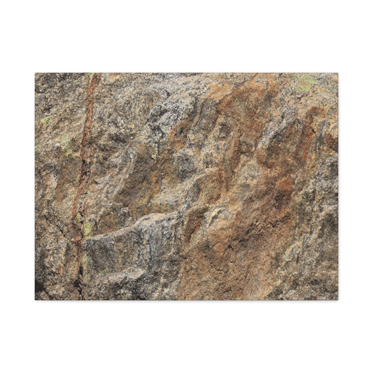 Erosion's Palette - Unique Frameless Canvas Wall Art