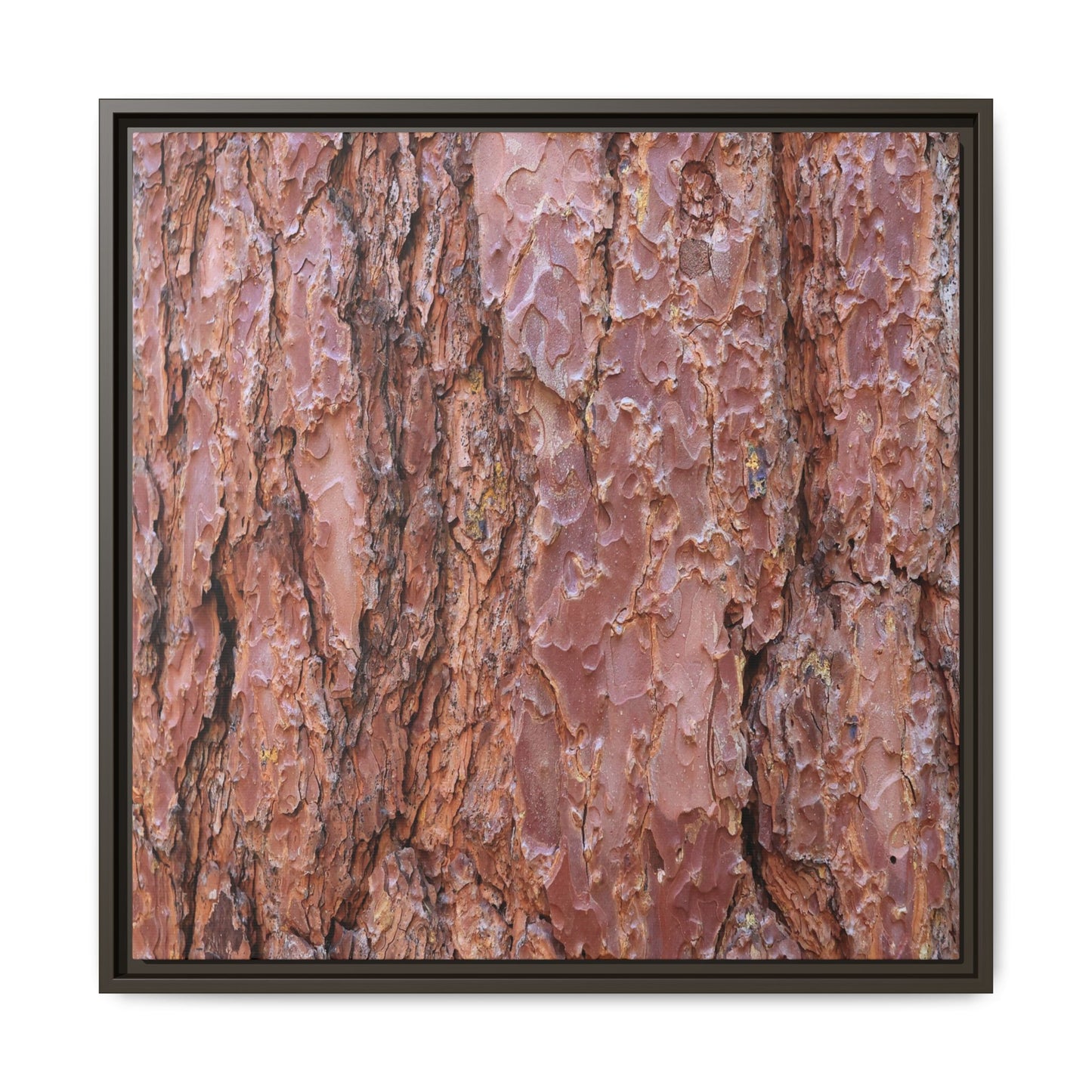 Russet Ridges - Unique Stretched Canvas Wall Art
