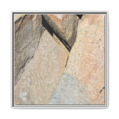 Rock Fragment - Unique Stretched Canvas Wall Art