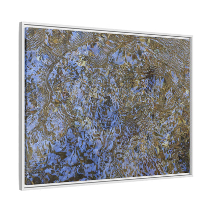 Aquatic Reflections - Unique Stretched Canvas Wall Art
