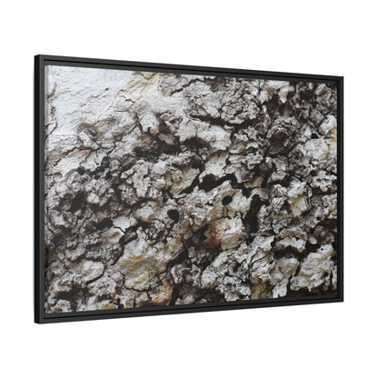 Cracked Terrain - Unique Stretched Canvas Wall Art