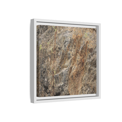 Weathered Rock Formation - Unique Stretched Canvas Wall Art