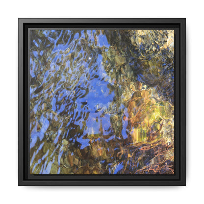Watery Kaleidoscope - Unique Stretched Canvas Wall Art