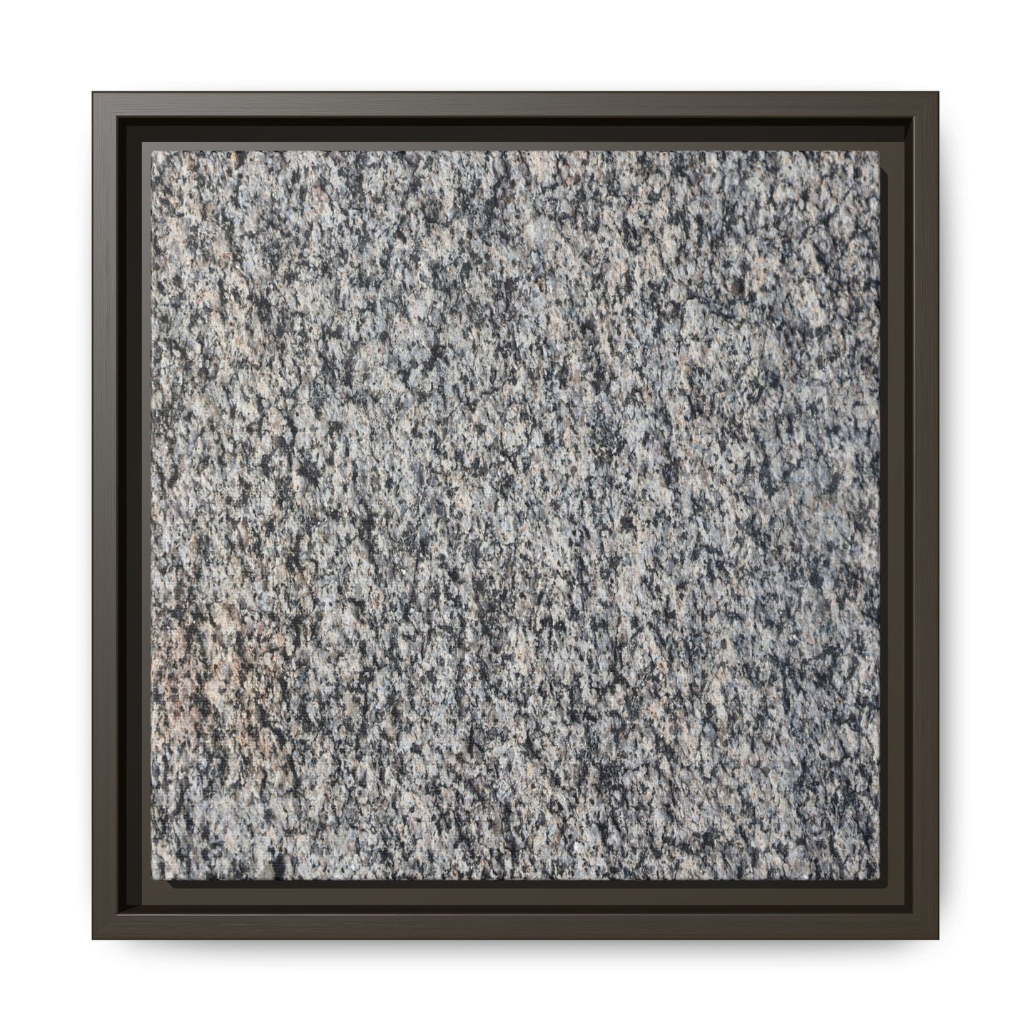 Crystalline Fusion - Unique Stretched Canvas Wall Art