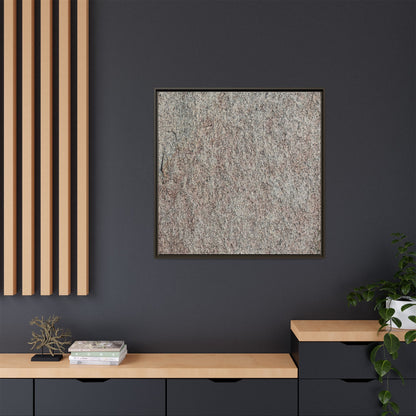 Granular Whispers - Unique Stretched Canvas Wall Art