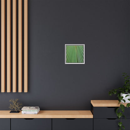 Verdant Veins - Unique Stretched Canvas Wall Art