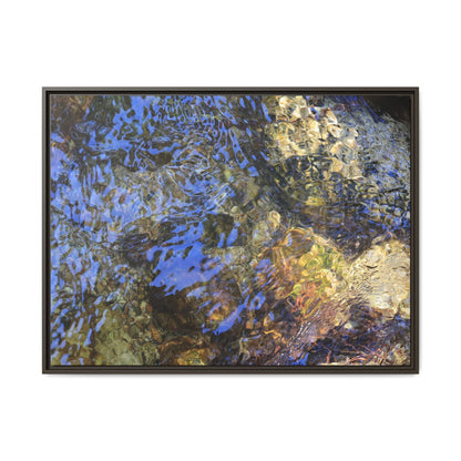 Aquatic Kaleidoscope - Unique Stretched Canvas Wall Art