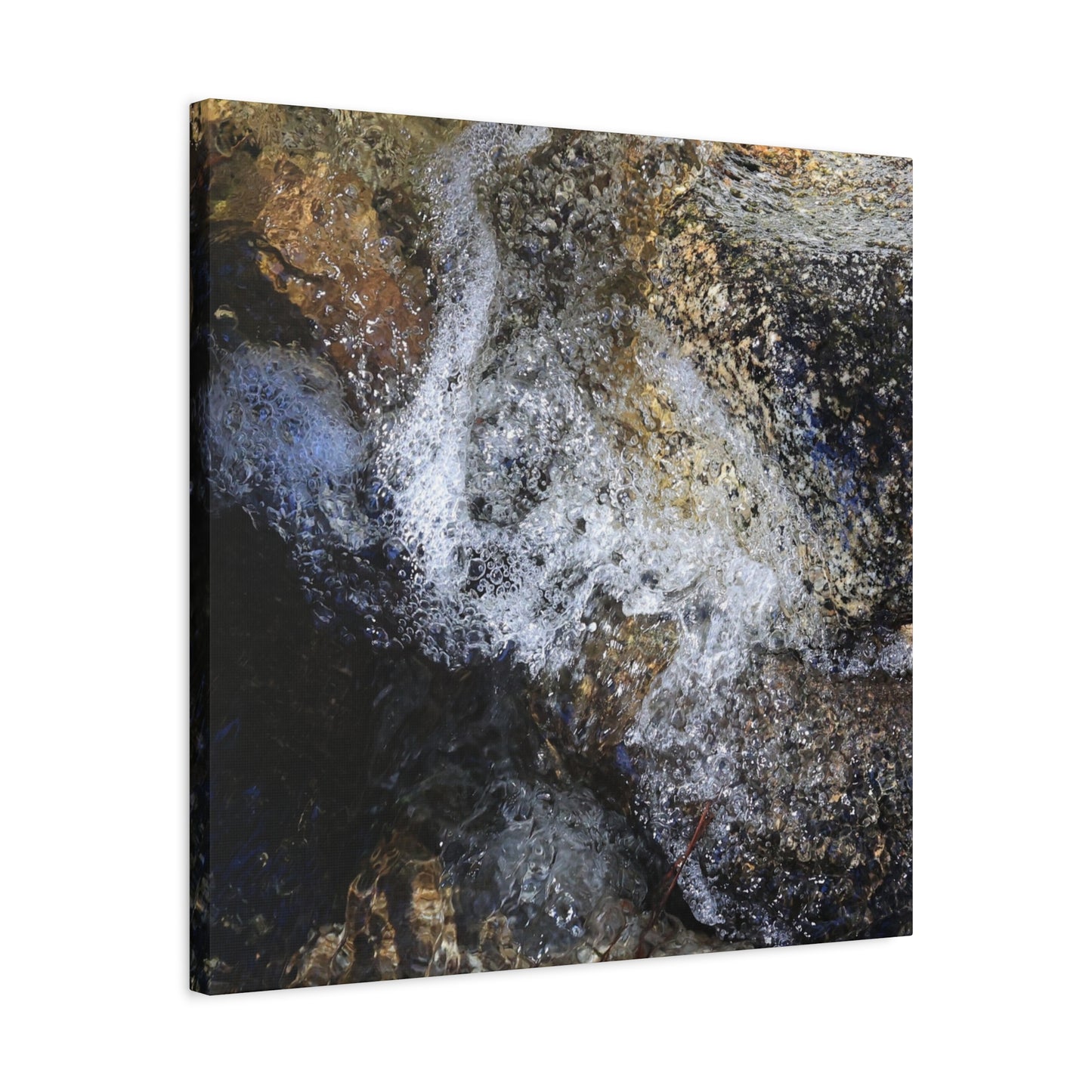 Liquid Stone - Unique Frameless Canvas Wall Art
