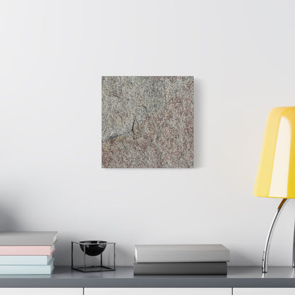 Tectonic Murmur - Unique Frameless Canvas Wall Art