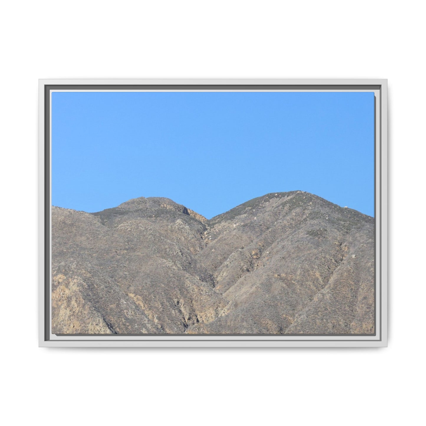 Arid Mountain Breath - Unique Stretched Canvas Wall Art - Art By Earth