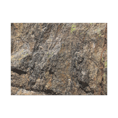 Weathered Stone Secrets - Unique Frameless Canvas Wall Art