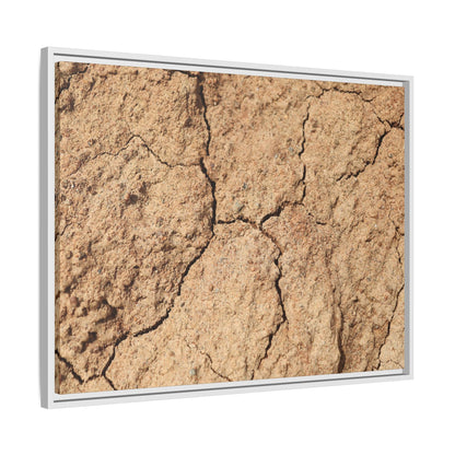 Parched Land - Unique Stretched Canvas Wall Art
