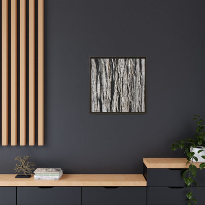 Bark Lines - Unique Stretched Canvas Wall Art
