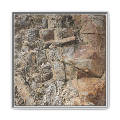 Sandstone Symphony - Unique Stretched Canvas Wall Art