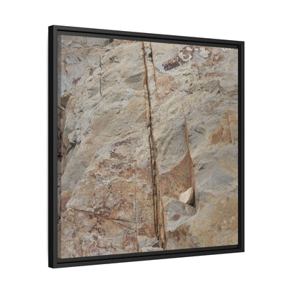 Sedimentary Symphony - Unique Stretched Canvas Wall Art