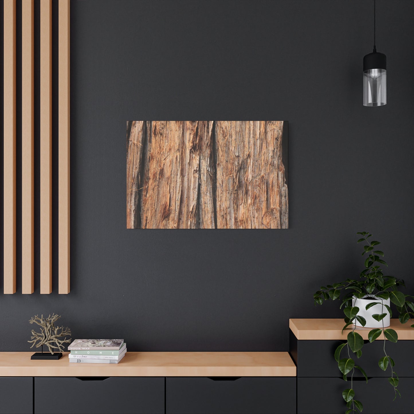 Woodland Echoes - Unique Frameless Canvas Wall Art