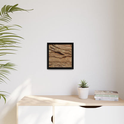 Splintered Bark - Unique Stretched Canvas Wall Art