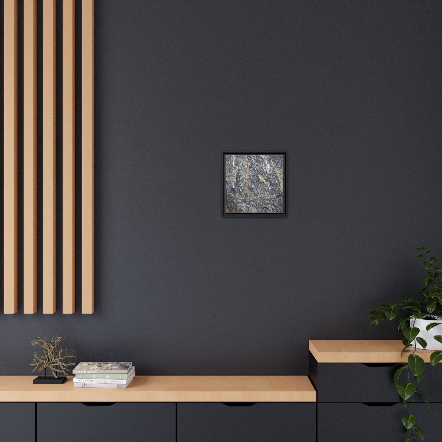Crystalline Echoes - Unique Poster Wall Art