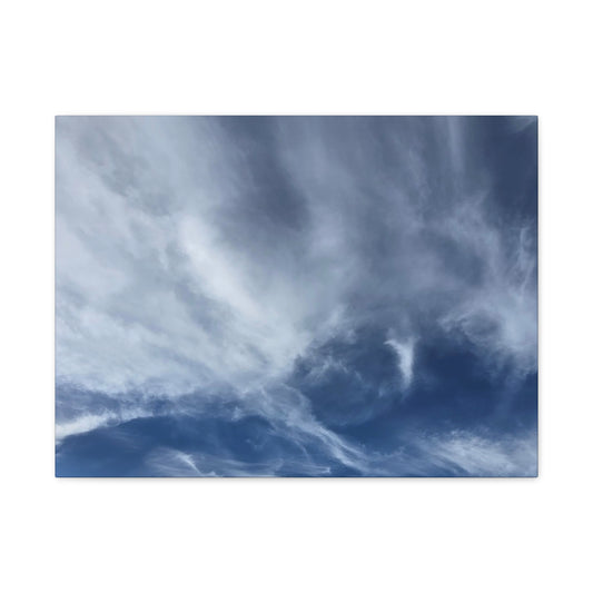Whispers of the Celestial Realm - Unique Frameless Canvas Wall Art