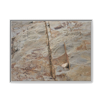 Sedimentary Symphony - Unique Stretched Canvas Wall Art