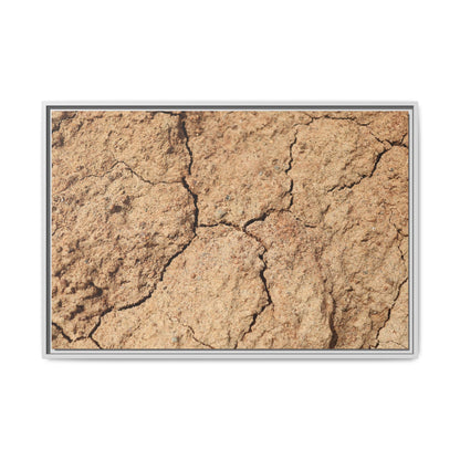 Parched Land - Unique Stretched Canvas Wall Art