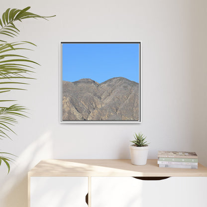 Arid Mountain Breath - Unique Stretched Canvas Wall Art - Art By Earth