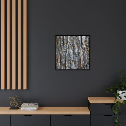 Bark Whispers - Unique Stretched Canvas Wall Art