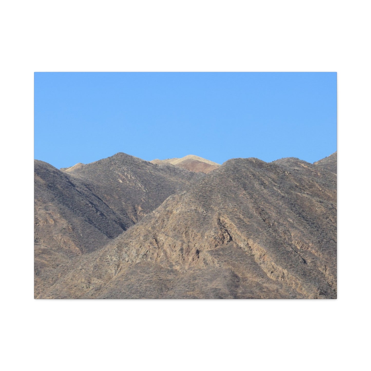 Silent Peaks - Unique Frameless Canvas Wall Art - Art By Earth