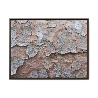 Flaking Serenity - Unique Stretched Canvas Wall Art