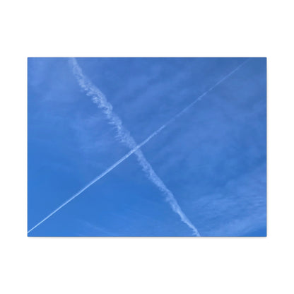 Crossing Paths - Unique Frameless Canvas Wall Art