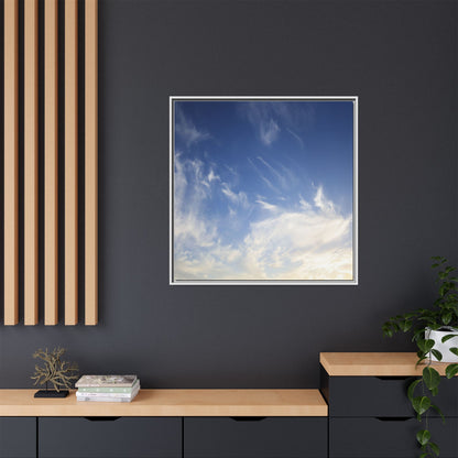 Whispers of Sky - Unique Stretched Canvas Wall Art