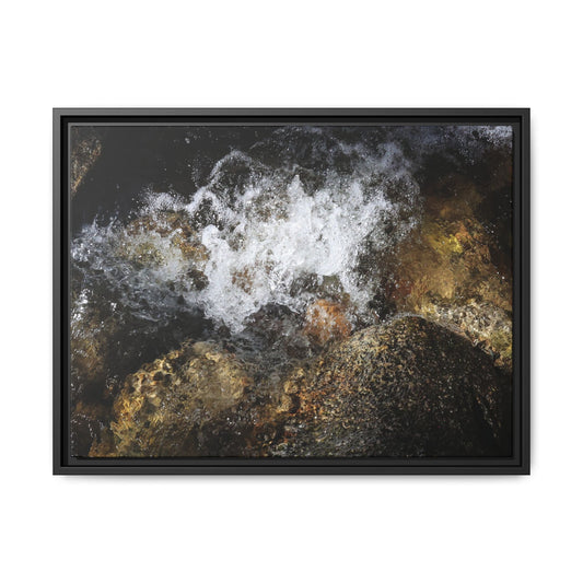 Cascading Momentum - Unique Stretched Canvas Wall Art