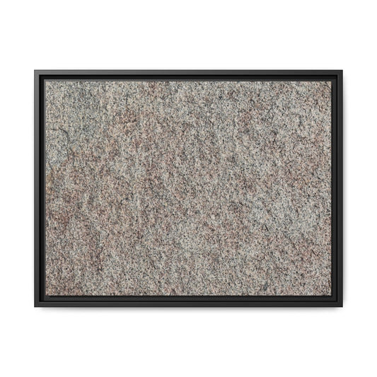Granular Whispers - Unique Stretched Canvas Wall Art