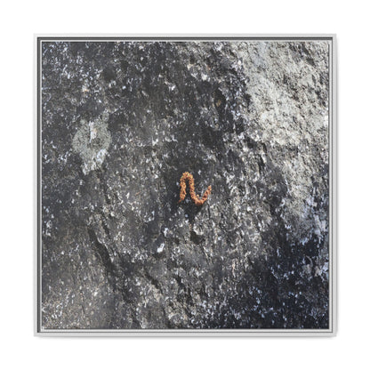 Volcanic Ash and Copper - Unique Stretched Canvas Wall Art