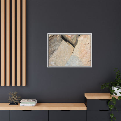Rock Fragment - Unique Stretched Canvas Wall Art