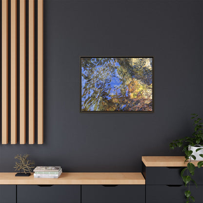 Watery Kaleidoscope - Unique Stretched Canvas Wall Art