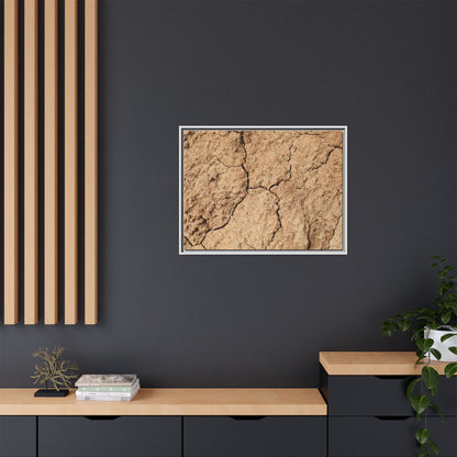 Parched Land - Unique Stretched Canvas Wall Art