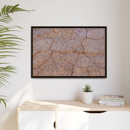 Fragmented Earth - Unique Stretched Canvas Wall Art