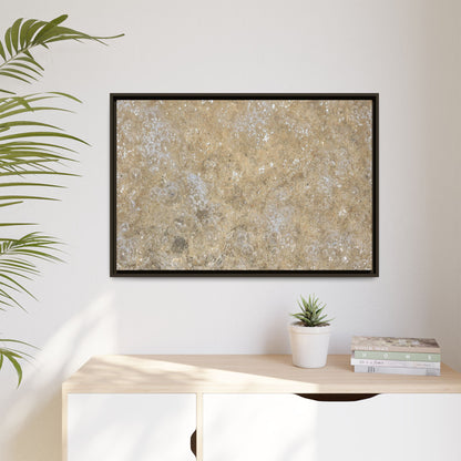 Bubbling Sand - Unique Stretched Canvas Wall Art