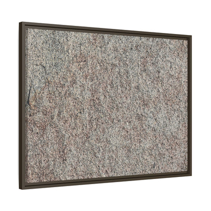 Granular Whispers - Unique Stretched Canvas Wall Art