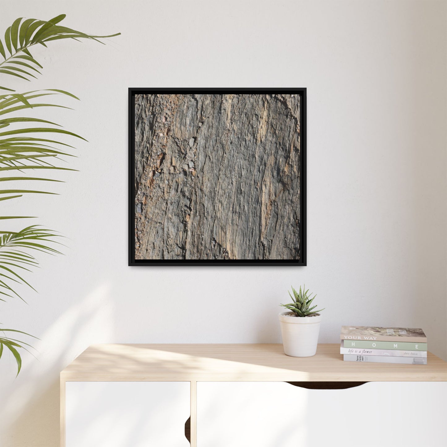 Textured Earth - Unique Stretched Canvas Wall Art